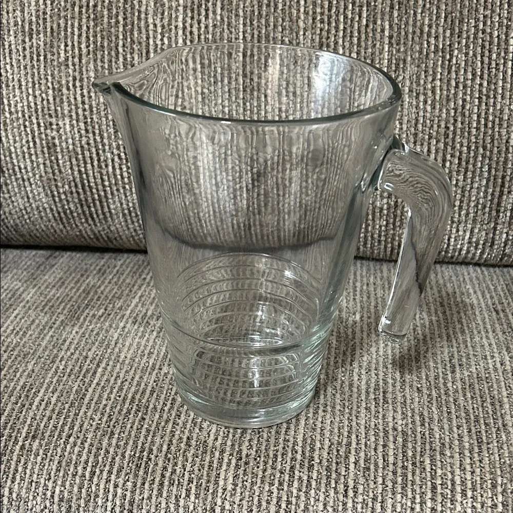 IKEA Clear Glass Pitcher